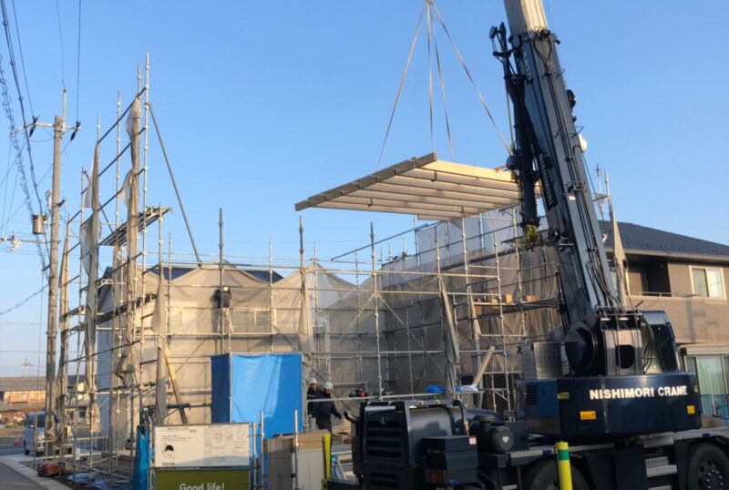 西庄モデルⅦ〜建て方〜