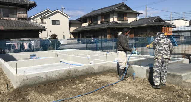 彦根市 H様邸〜基礎工事、配管工事〜