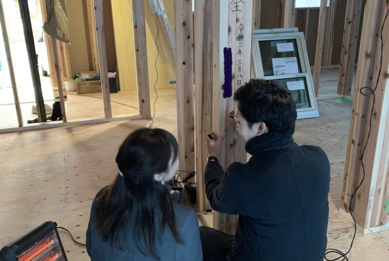 大津市Ｓ様邸〜建て方後現場打合せ〜