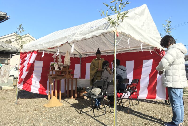 彦根市 H様邸新築工事〜地鎮祭〜