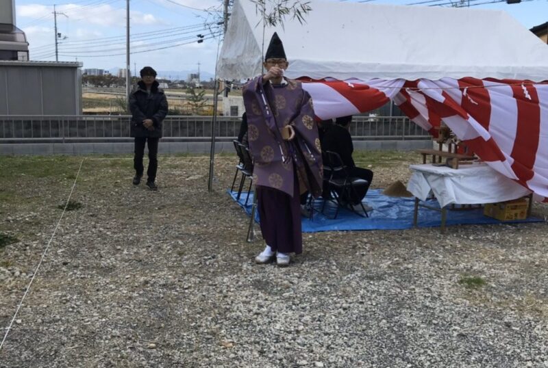 近江八幡市ＮＴ様邸〜地鎮祭〜