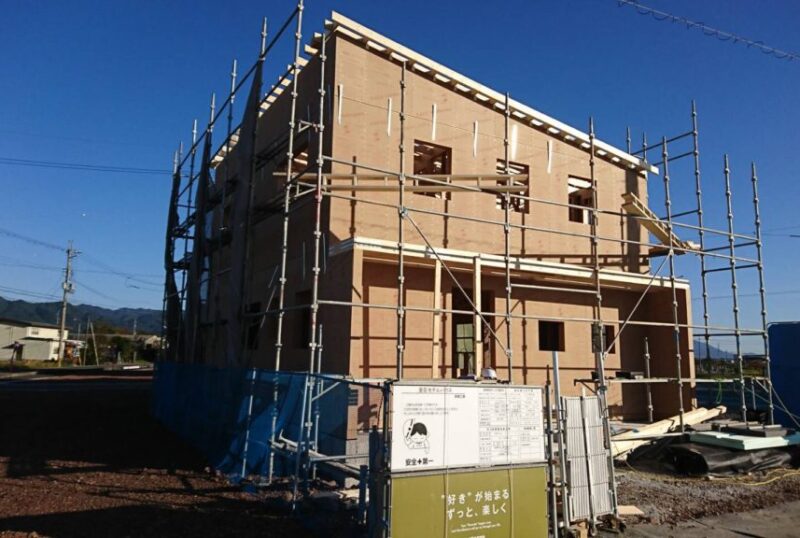 愛知郡愛荘町モデルハウス～建て方～