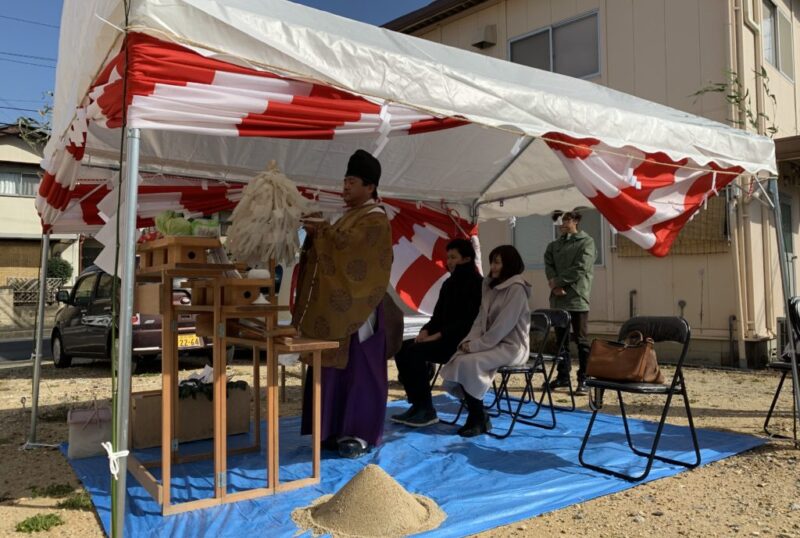 大津市Ｓ様邸〜地鎮祭〜