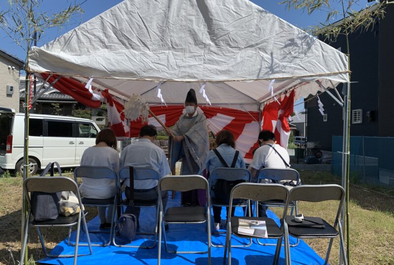 草津市Ｋ様〜地鎮祭〜
