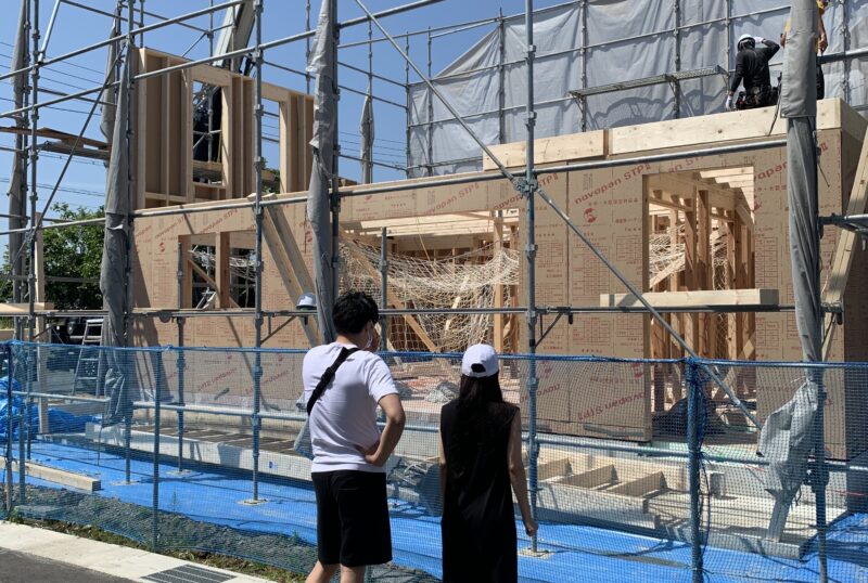 甲賀市ＴＫ様邸〜建て方〜