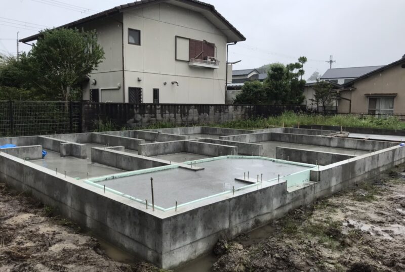 大津市 W様邸～基礎工事完了～
