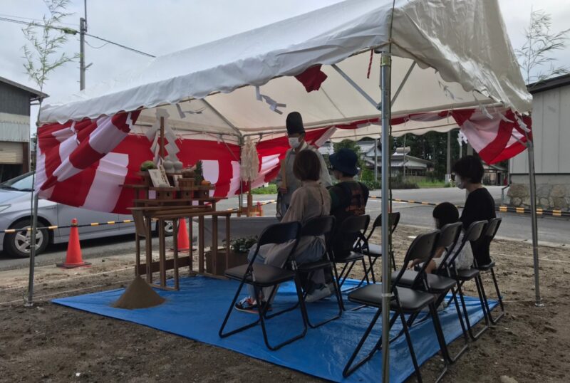 東近江市 F様邸～地鎮祭～