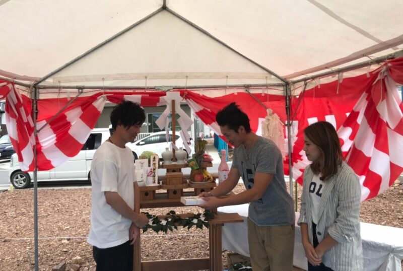 彦根市　Ｎ様邸～地鎮祭～