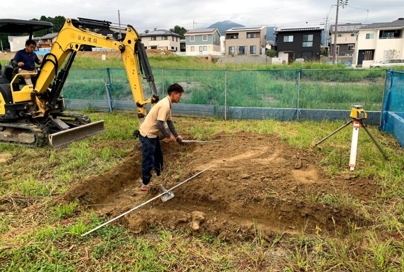 大津市A様邸〜基礎着工〜