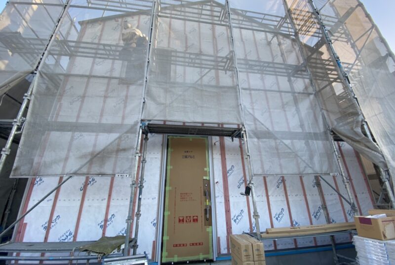 近江八幡市西本郷にグラッソ建売モデル建築中！！！