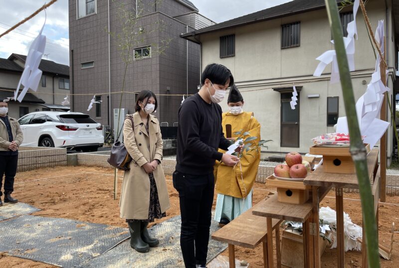 大津市K様邸〜地鎮祭〜