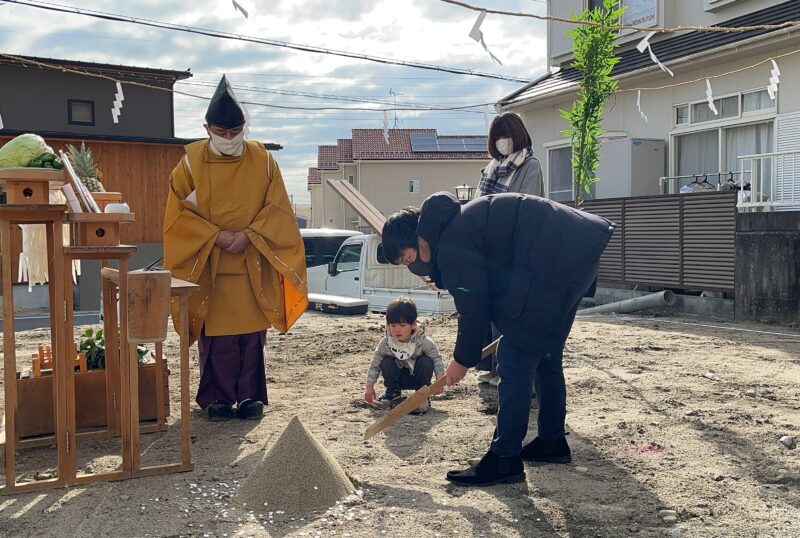 大津市U様邸〜地鎮祭〜