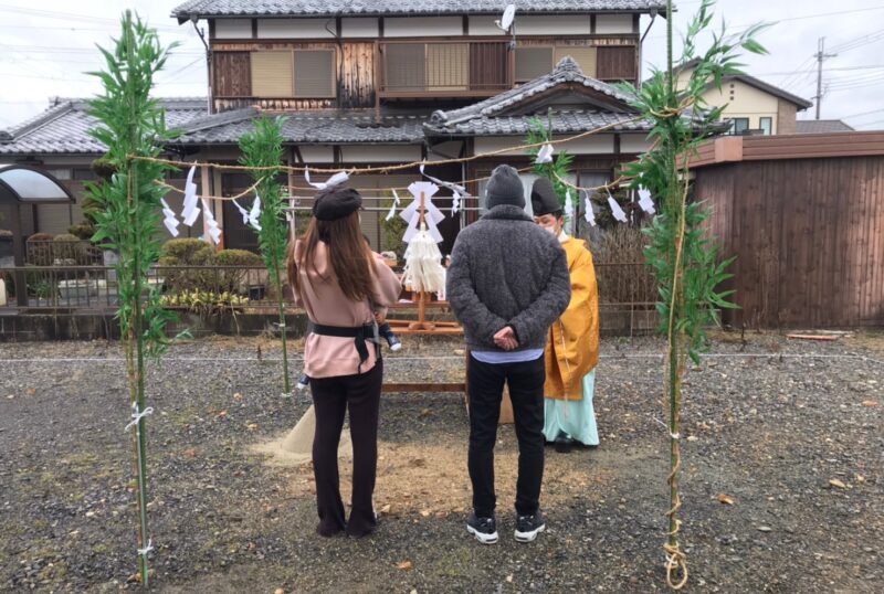 甲賀市  O様邸～地鎮祭～