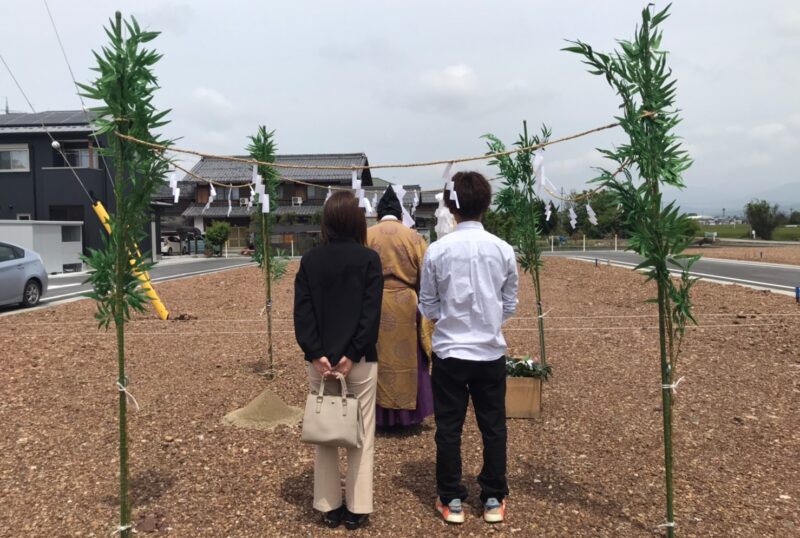長浜市  F様邸～地鎮祭～