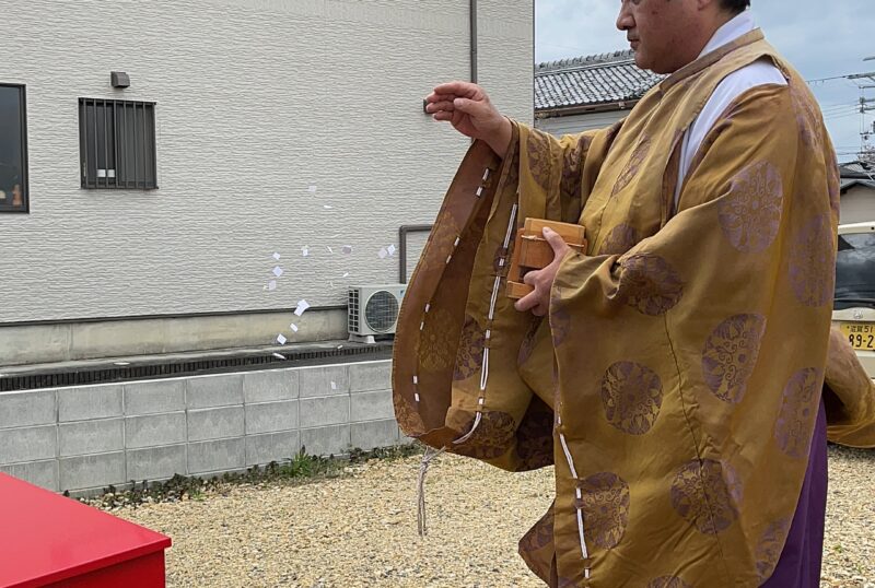 守山市K様邸〜地鎮祭〜