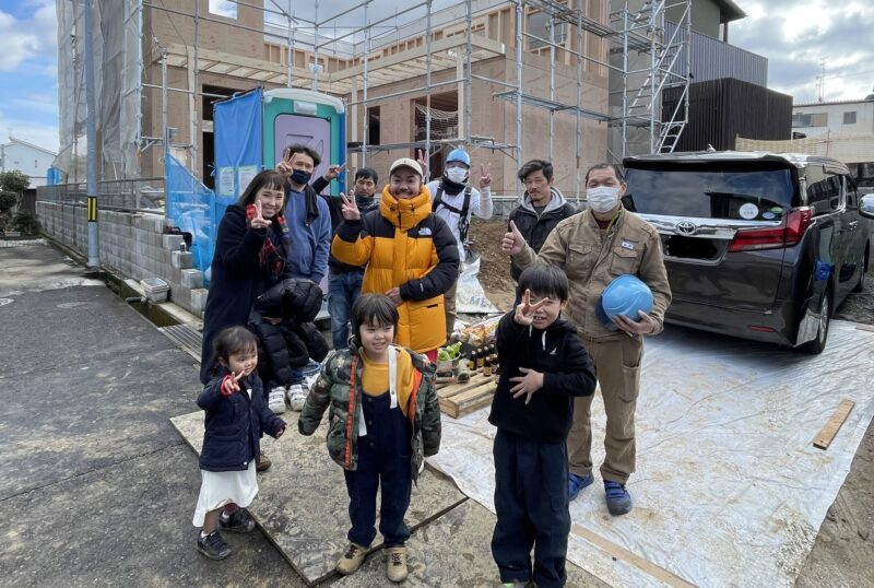 大津市AG様　上棟立会い