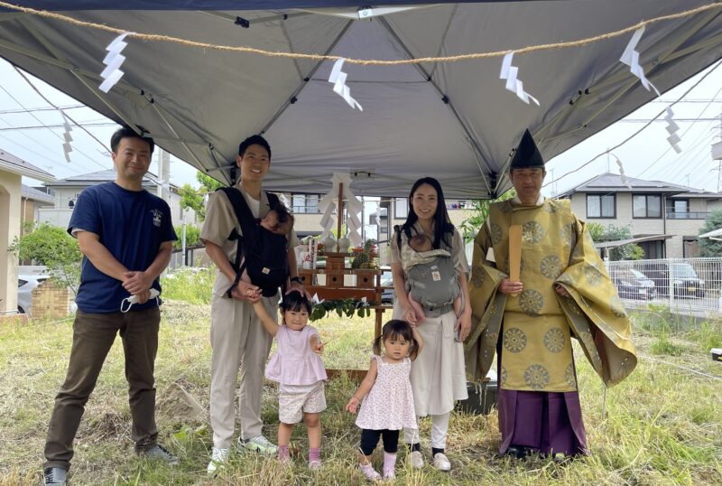 大津市SY様邸　地鎮祭