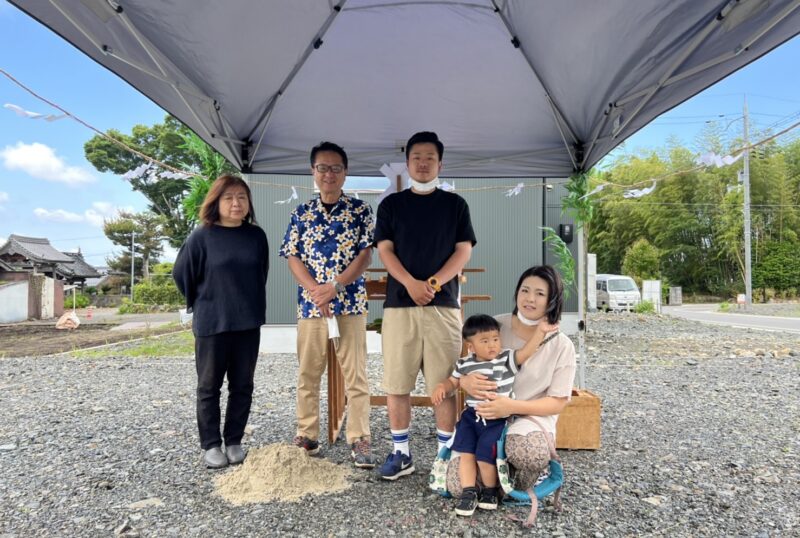 日野町　S様邸　地鎮祭